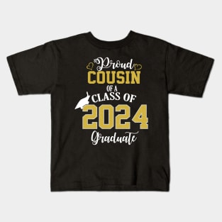 proud cousin of a class of 2024 graduate Kids T-Shirt